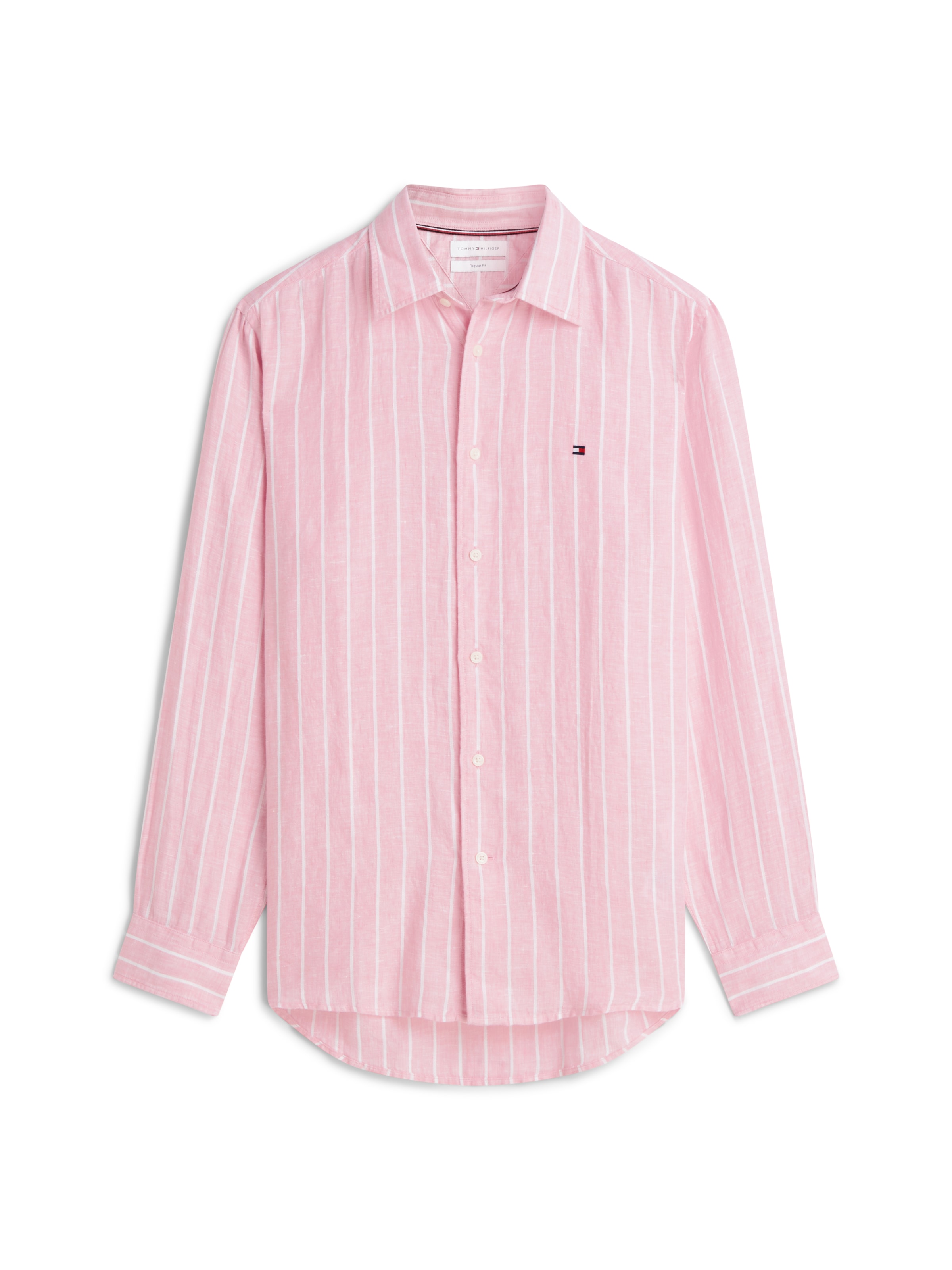 TOMMY HILFIGER Regular fit Button Up Shirt in Pink: front