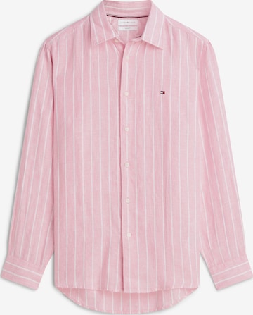 TOMMY HILFIGER Regular fit Button Up Shirt in Pink: front