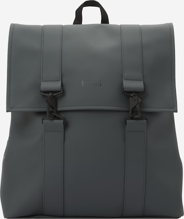 RAINS Reppu värissä harmaa: etupuoli