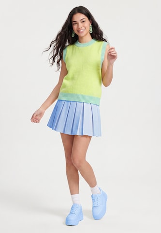 MYMO - Chaleco de punto 'Pop' en verde