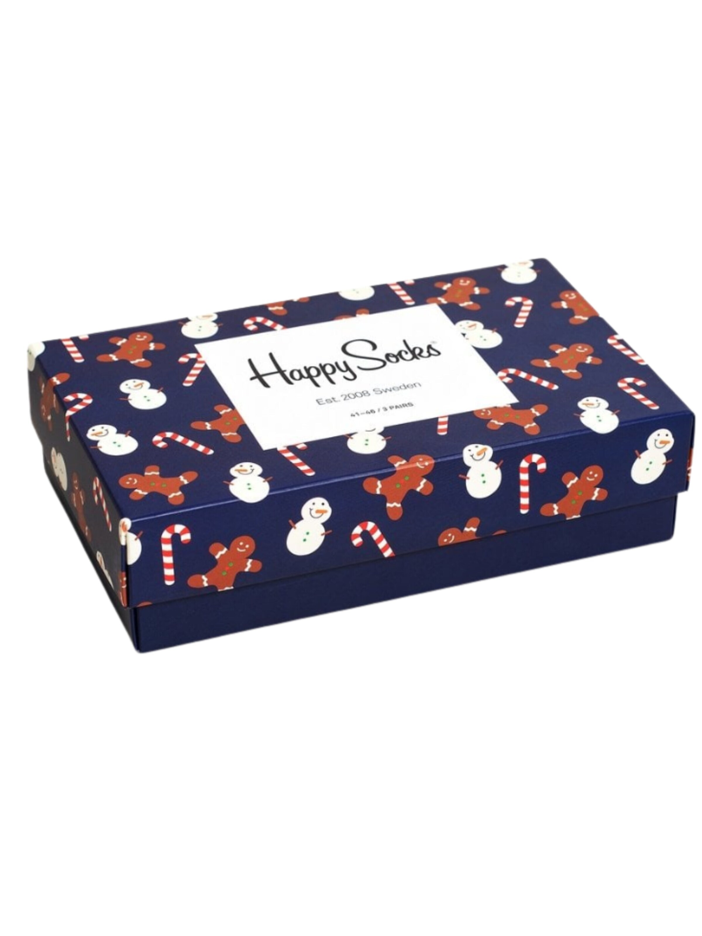 Happy Socks Socken '3er Pack - GINGERBREAD GIFT BOX'‌‌‌‌‌‌‌‌ in Mischfarben