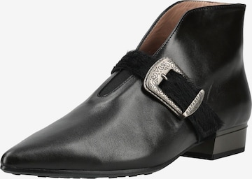 Bottines Hispanitas en noir : devant