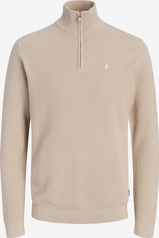 Jack & Jones Premium Pulóver 'JPRBLURYAN' - szürke: elől