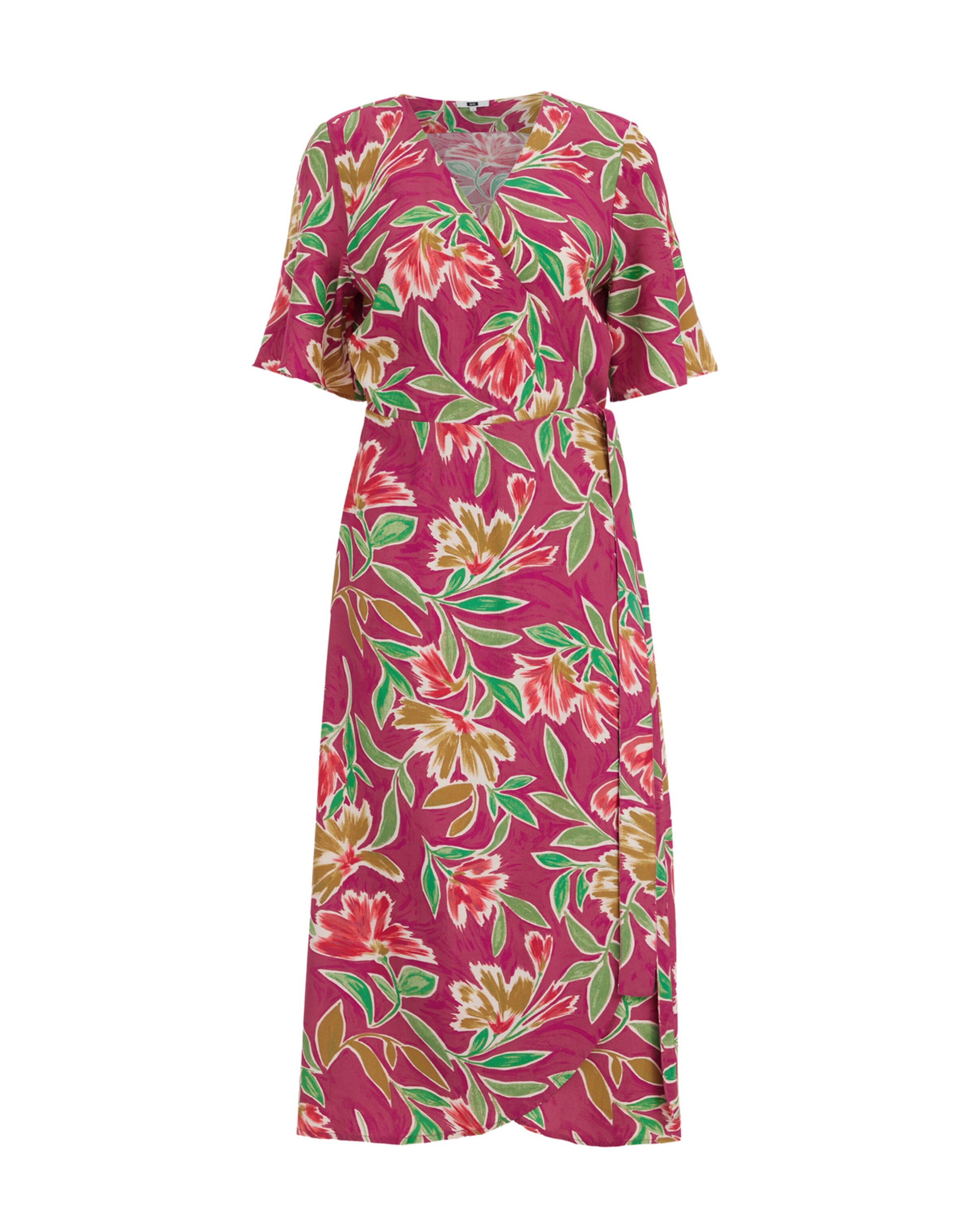 WE Fashion Sukienka w kolorze różowy: przód