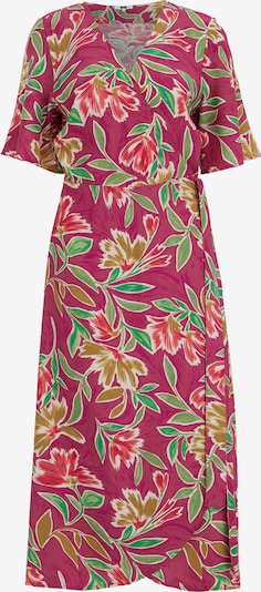WE Fashion Šaty - horčicová / zelená / purpurová, Produkt