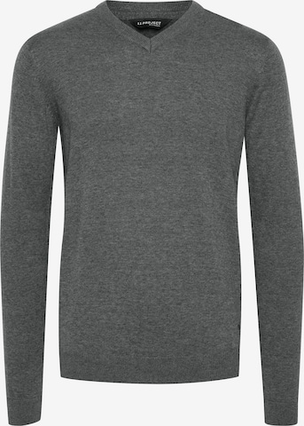 11 Project Sweater in Grey: front