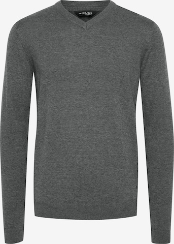 Pull-over 11 Project en gris : devant