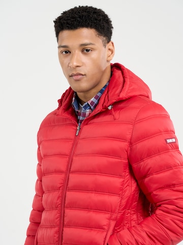 BIG STAR Winter Jacket 'ACARF' in Red