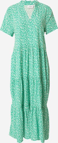 SAINT TROPEZ Dress 'Eda' in Green: front