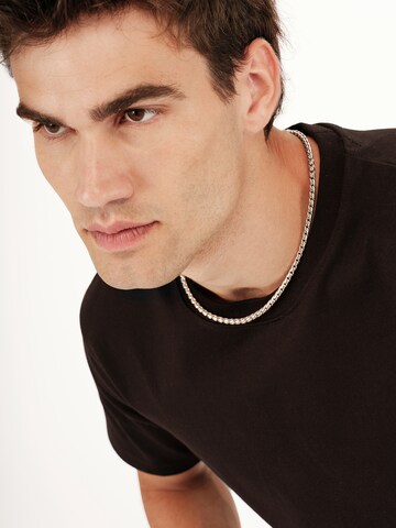 Chaîne 'NEWTON' Breil en argent : devant