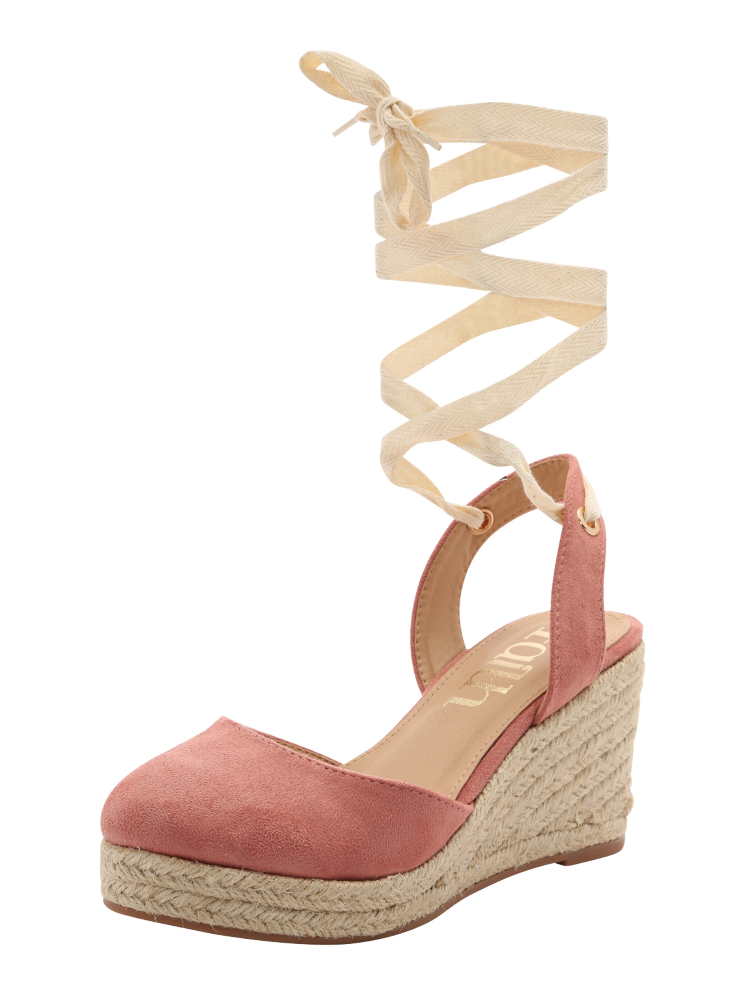 Sleehak sandalen (Roze) voor dames | Shop online | ABOUT YOU