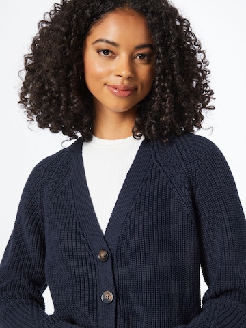 Superdry Knit Cardigan 'Vintage' in Blue