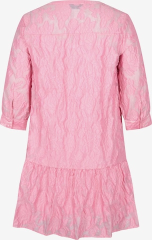 Zizzi Košeľové šaty 'Amina' - ružová