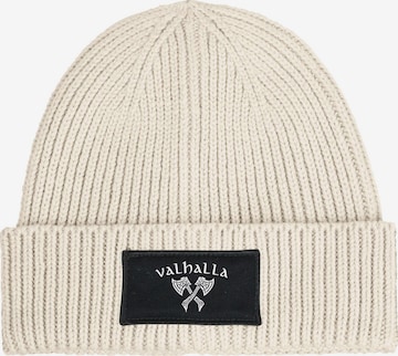 Neverless Beanie 'Valhalla' in Beige: front