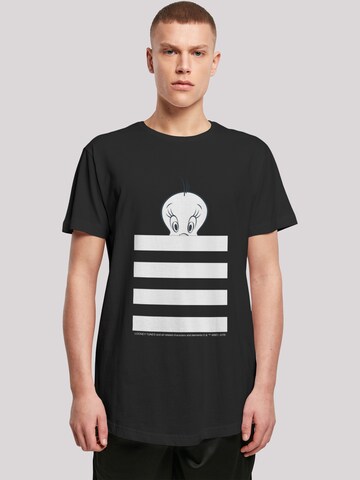 T-Shirt 'Looney Tunes' F4NT4STIC en noir : devant