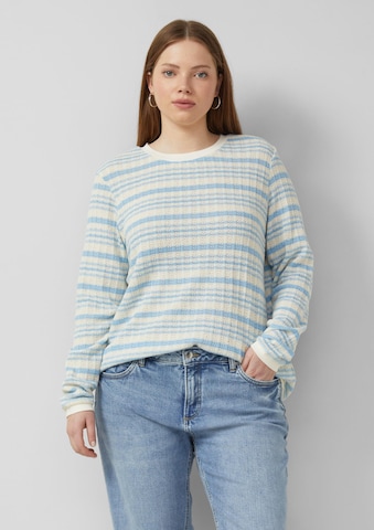 QS Shirt in Blue: front