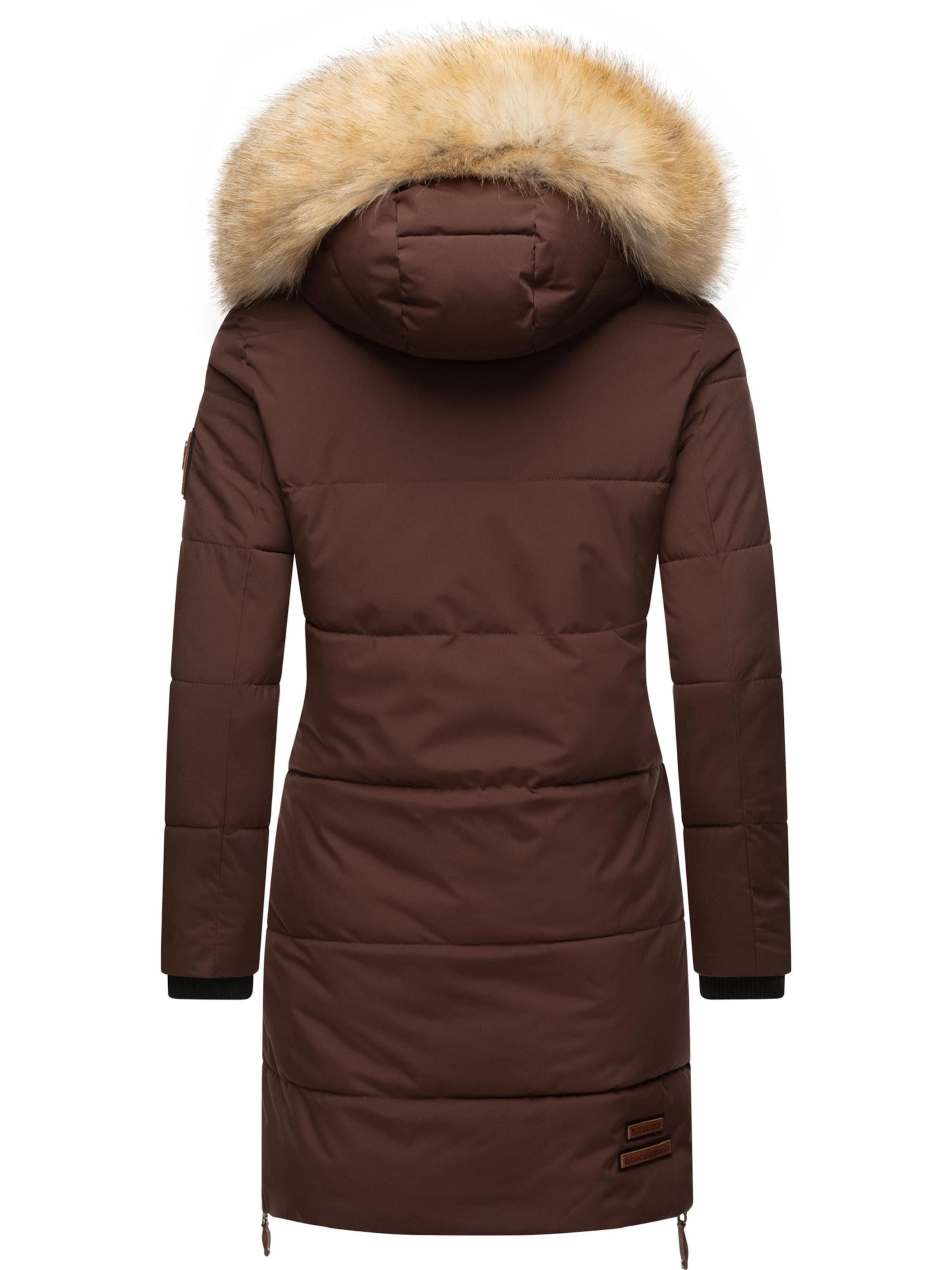 Cappotto invernale 'Halina' di NAVAHOO in marrone