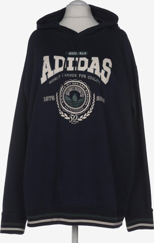 ADIDAS ORIGINALS Sweatshirt & Zip-Up Hoodie in 7XL in Blue: front