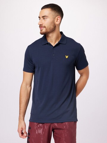 Lyle & Scott Μπλουζάκι σε μπλε: μπροστά