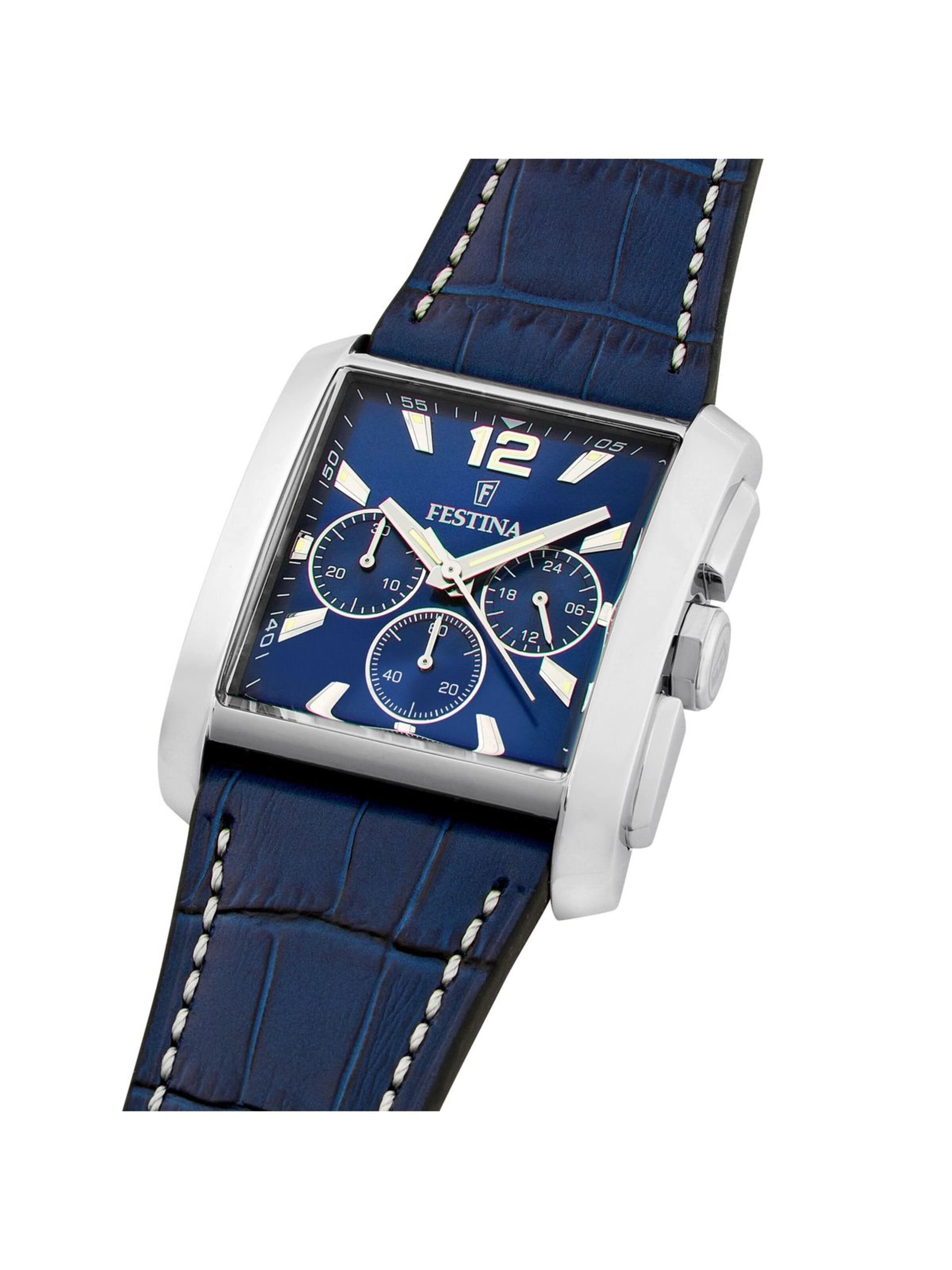 Montre à affichage analogique FESTINA en bleu
