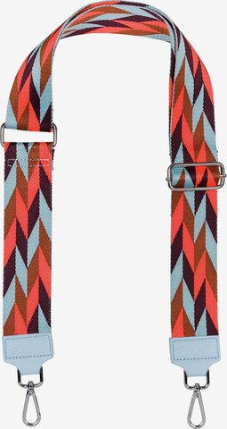 styleBREAKER Taschenzubehör 'Breiter Wechsel Taschengurt Rauten Muster' in Orange: Vorderseite