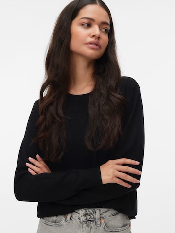 VERO MODA Pullover 'VMSilje' i sort: forside