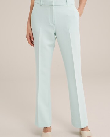 WE Fashion Regular Pantalon in Groen: voorkant