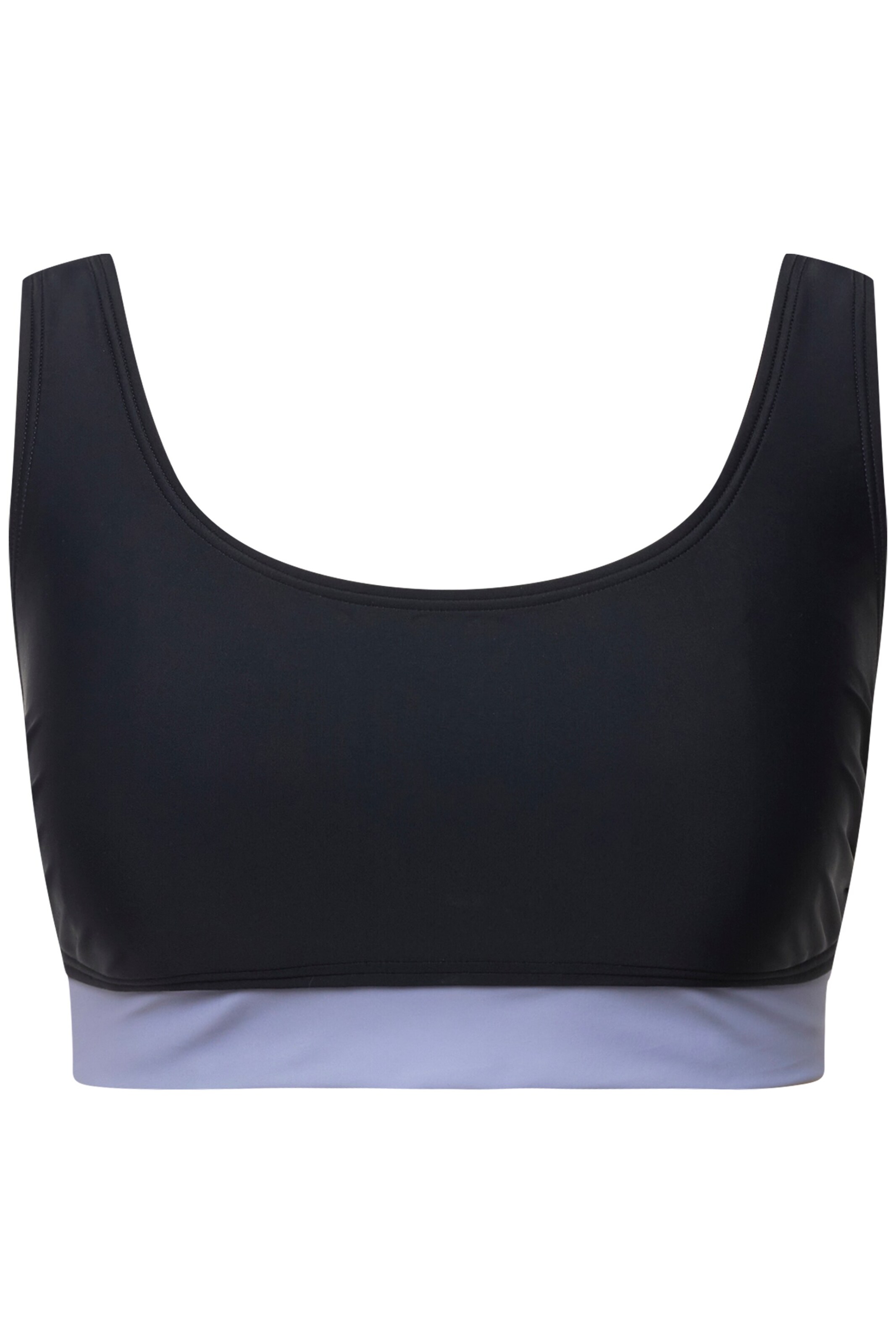 Ulla Popken Bustier Bikini in Blau