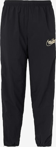 juoda Nike Sportswear Siaurėjantis Kelnės 'CLUB': priekis