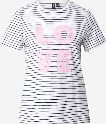 VERO MODA T-Shirt 'VMSIMONE' in Weiß: Vorderseite