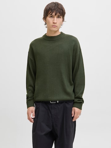 Pullover 'JJEURBAN' di JACK & JONES in verde: frontale
