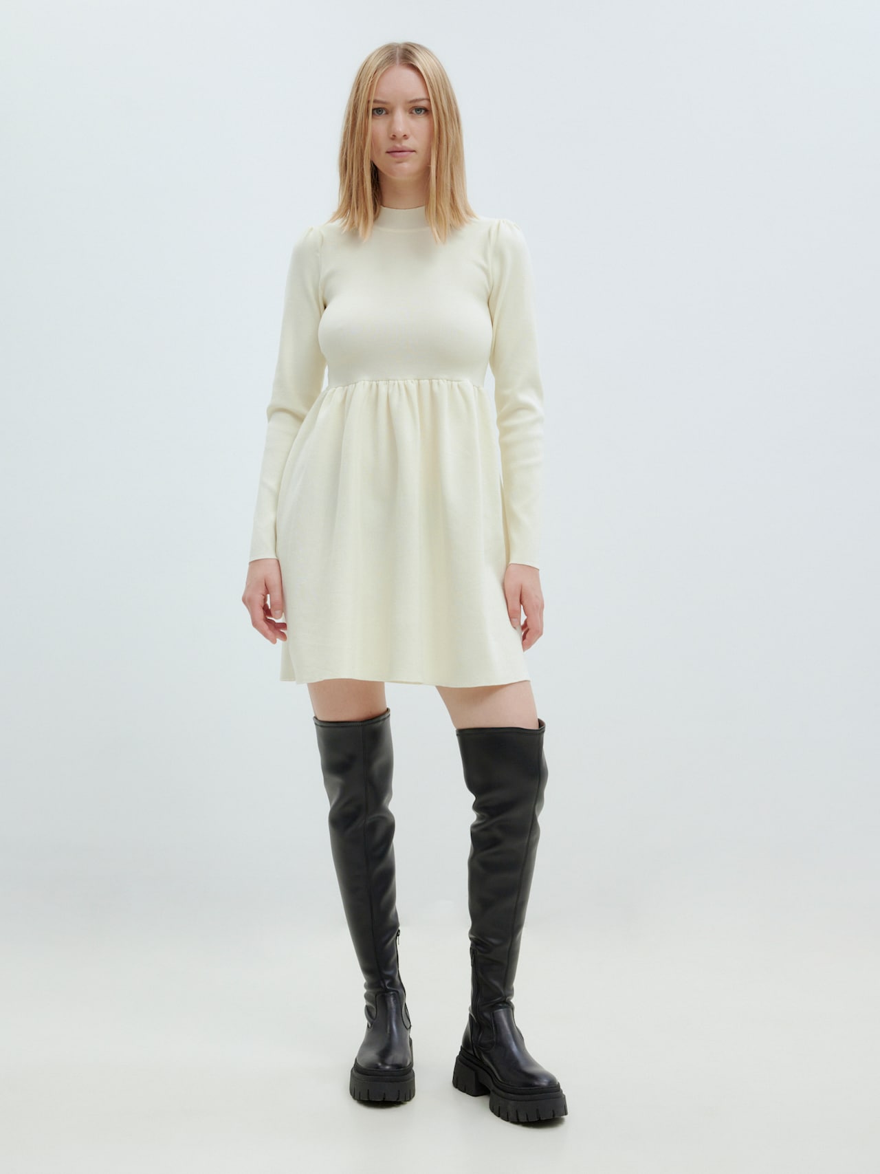 EDITED Abito 'Kalea' bianco lana