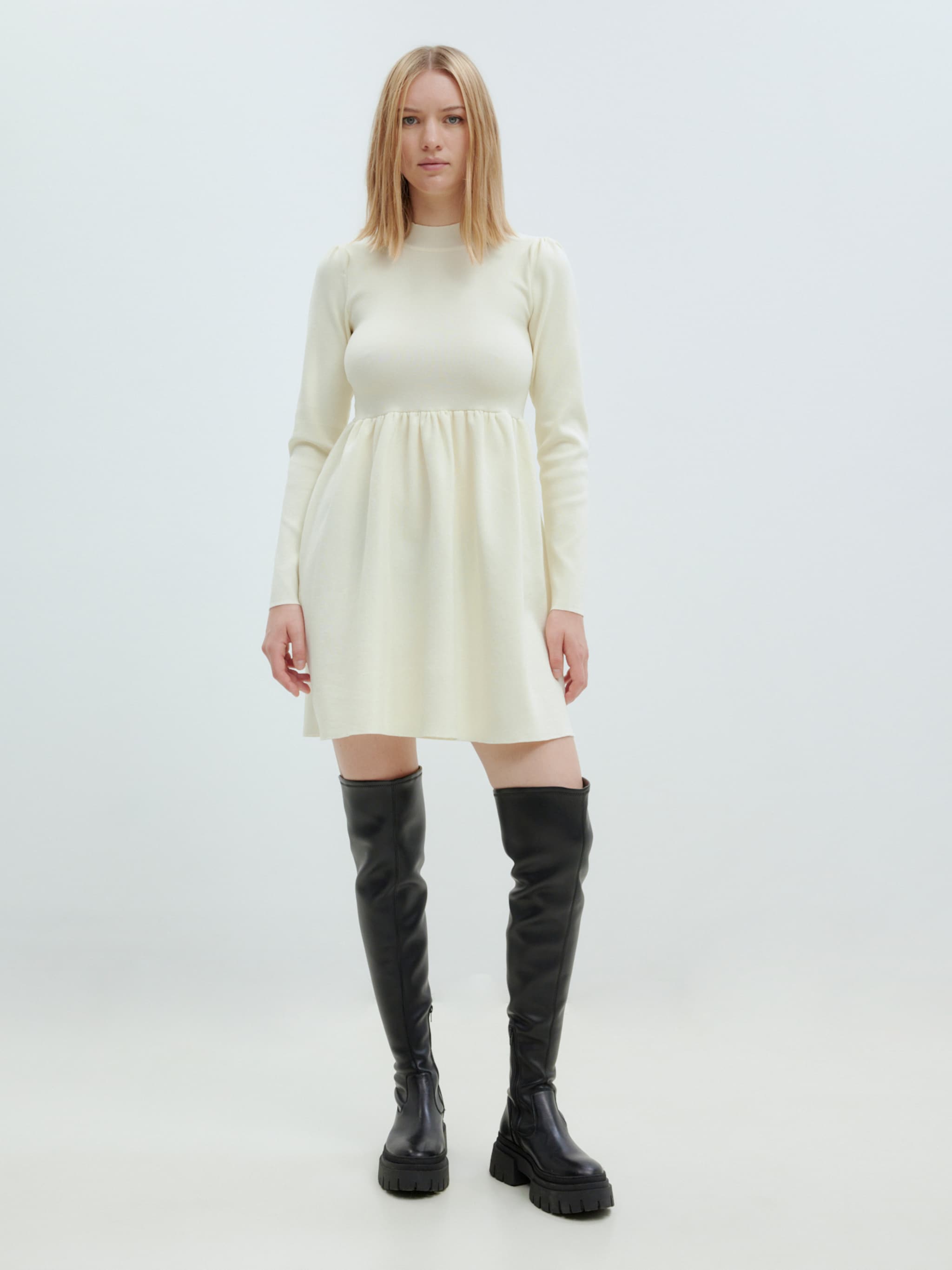 EDITED Produits Robe 'Kalea' blanc cassé