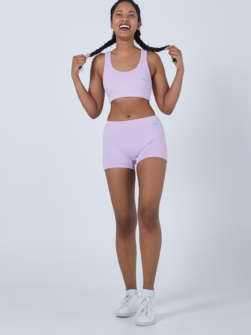 SPORTKIND Leggings 'Tights' in Purple: front