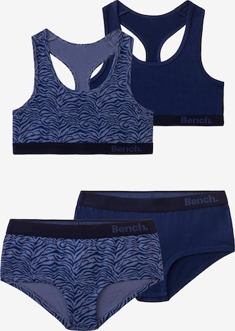 LASCANA Underwear Set in Blue: front