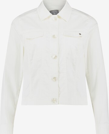 Betty & Co Between-Season Jacket in White: front