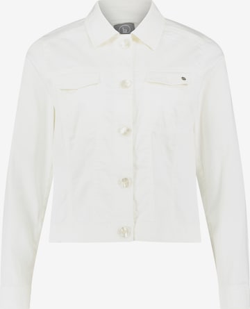 Betty & Co Between-Season Jacket in White: front