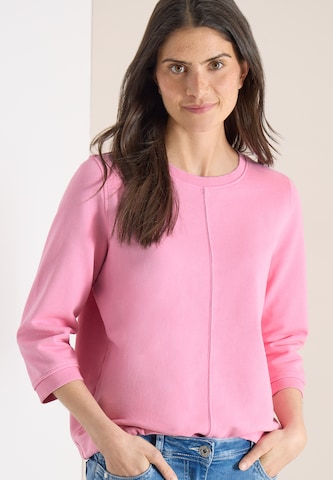 CECIL Sweatshirt in Pink: front