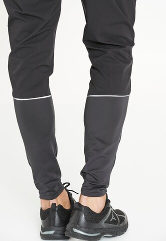 ENDURANCE Regular Laufhose 'Wind' in Schwarz