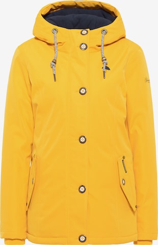 Schmuddelwedda Зимняя куртка в Желтый: спереди