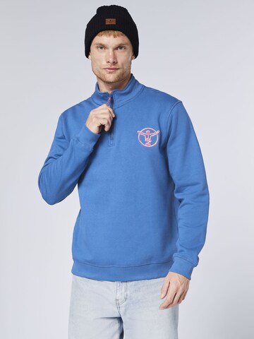 CHIEMSEE Sweatshirt in Blue: front