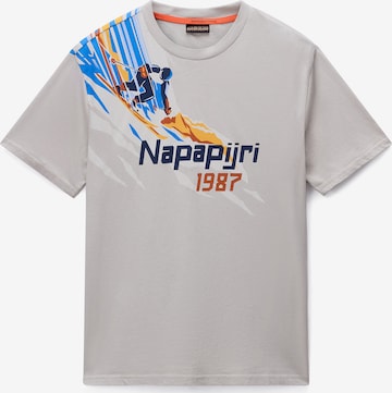 NAPAPIJRIMajica 'Fiemme' - siva boja: prednji dio