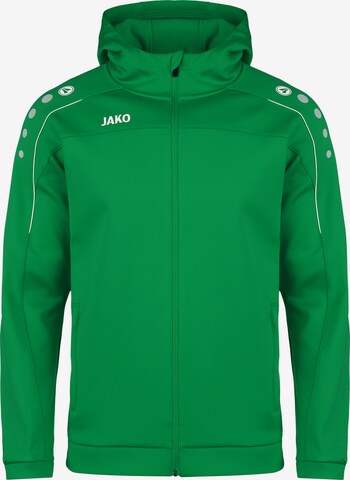 JAKO Athletic Jacket 'Classico' in Green: front