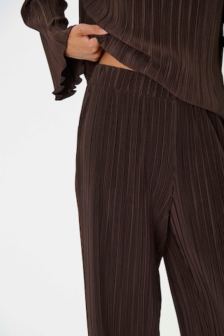 Wide Leg Pantalon 'ZuniSZ' SAINT TROPEZ en marron