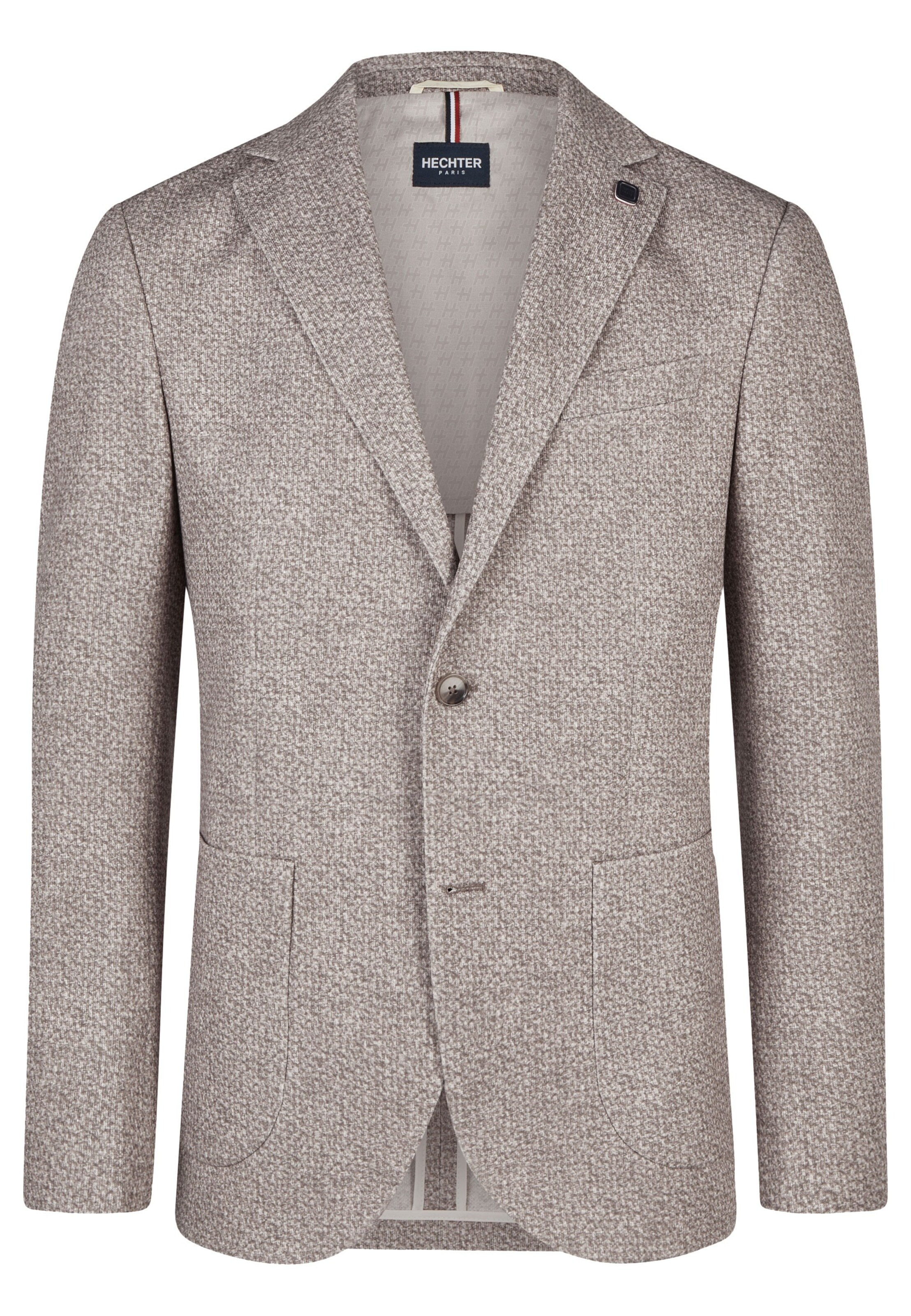 HECHTER PARIS Suit Jacket 'Modern Fit' in Grey: front