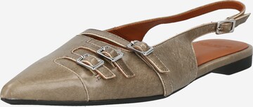 VAGABOND SHOEMAKERS Μπαλαρίνα με λουράκια 'HERMINE' σε γκρι: μπροστά