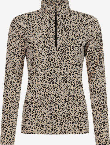 PROTEST Sportsweatshirt 'PRTEsher' in Schwarz: Vorderseite