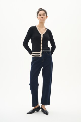 InWear Knit cardigan 'Leenah' in Black