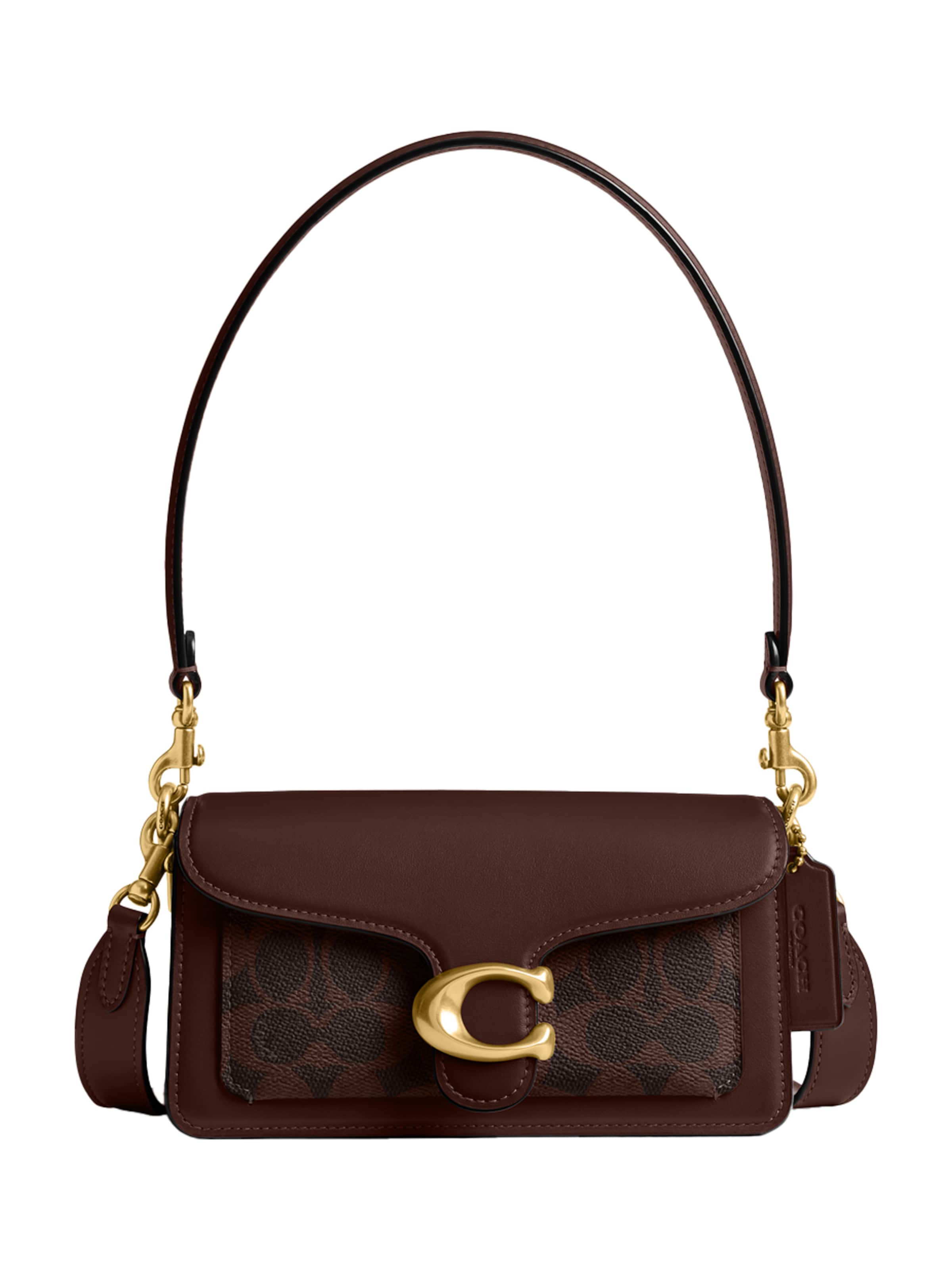 COACH Наплечная сумка 'Tabby' в Коричневый: спереди