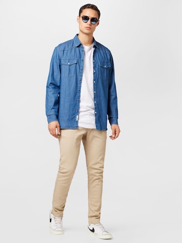 !Solid Regular fit Overhemd in Blauw